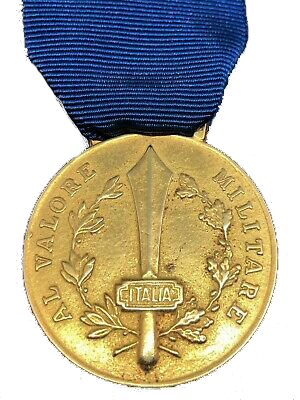 Medaglia Oro al valor Militare